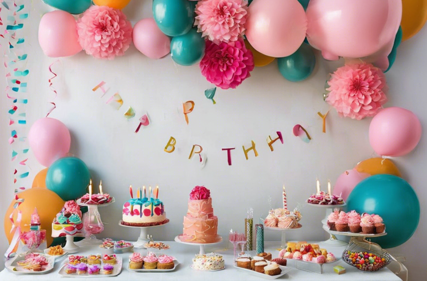  Creative Birthday Decoration Ideas for Your Party